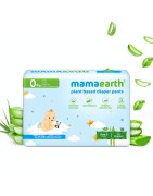 MamaEarth Plant Based Diaper Pants With 2X Absorption, Size S (4-6 Kg), 30 Diapers